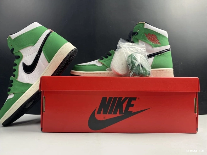 Retro Air Green Jordan High 1 Lucky DB4612-300 0625